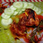 Фоторецепт: Чахохбили с болгарским перцем и розмарином