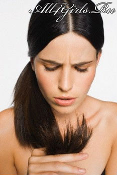 Ломкие и сухие волосы говорят о нехватки жирных кислот