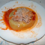 кабачки фаршированные в томатном соусе