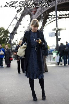 Отличительной особенностью уличной моды Франции является романтичность 